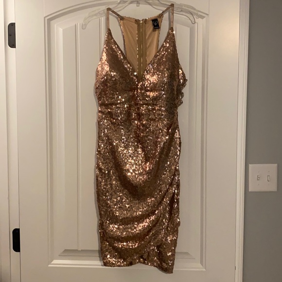 windsor gold dress